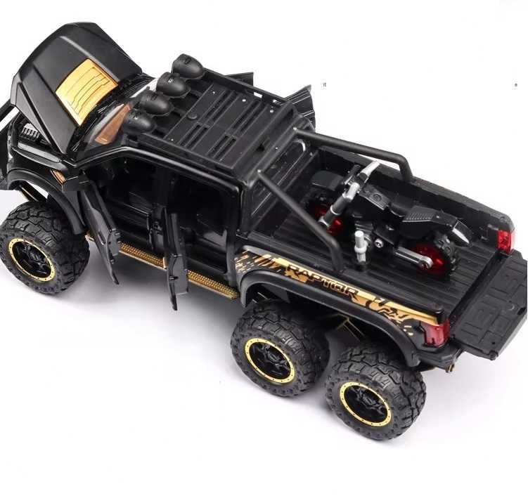 Метална кола макет 1:24 на Ford Raptor играчка подарък за момче