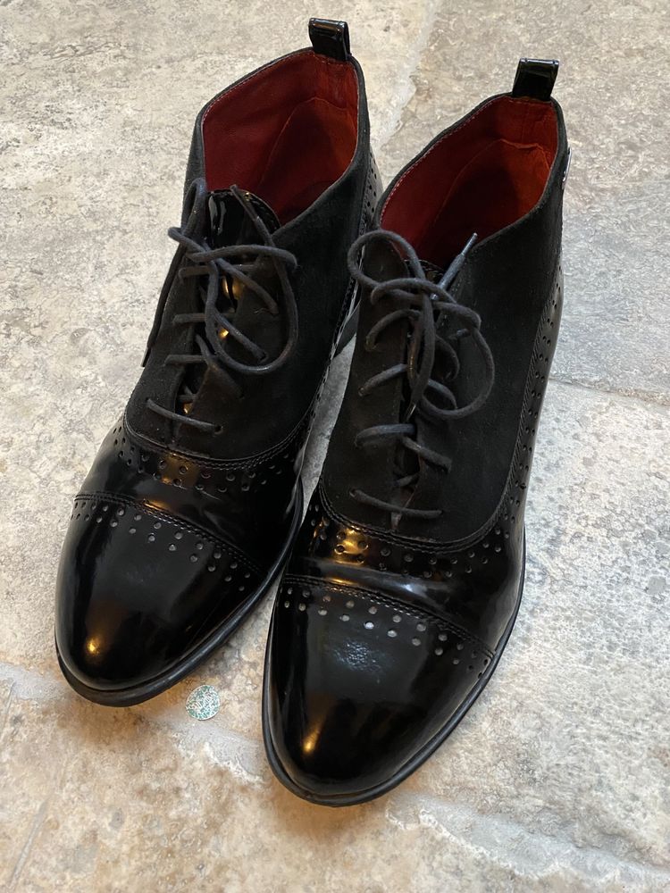 Pantofi negru Lasocki piele naturala
