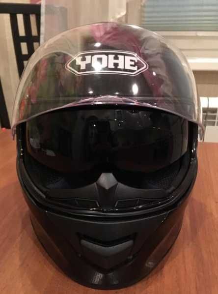Новый в упаковке мотошлем YOHE фирменный оригинал