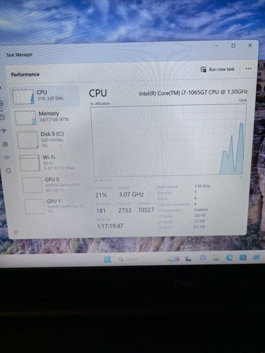 Vand laptop dell 3593