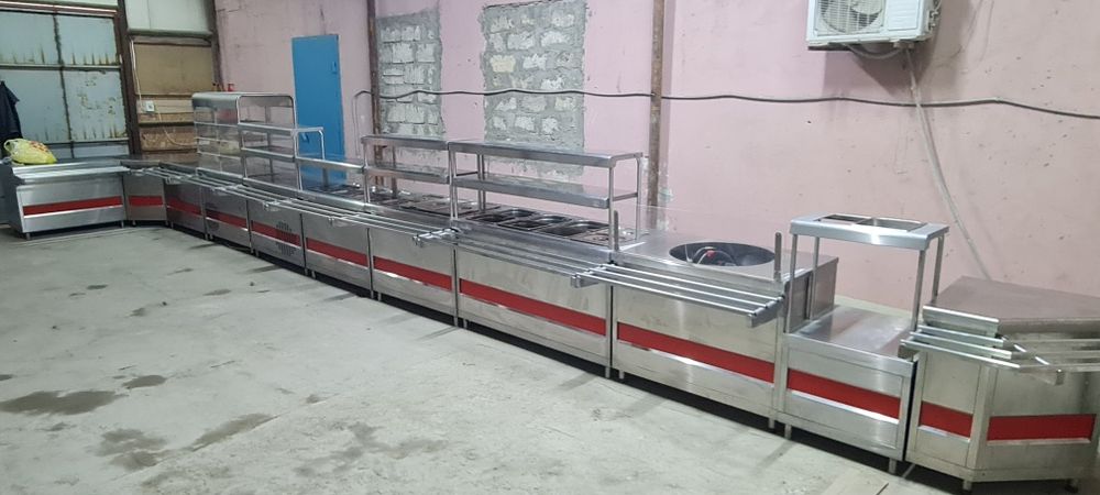 Линия раздачи для столовых фирма Абат