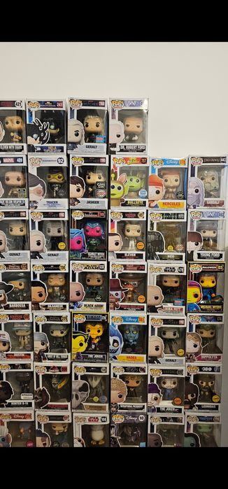 Funko pop variante Chase si Limited edition/vaulted