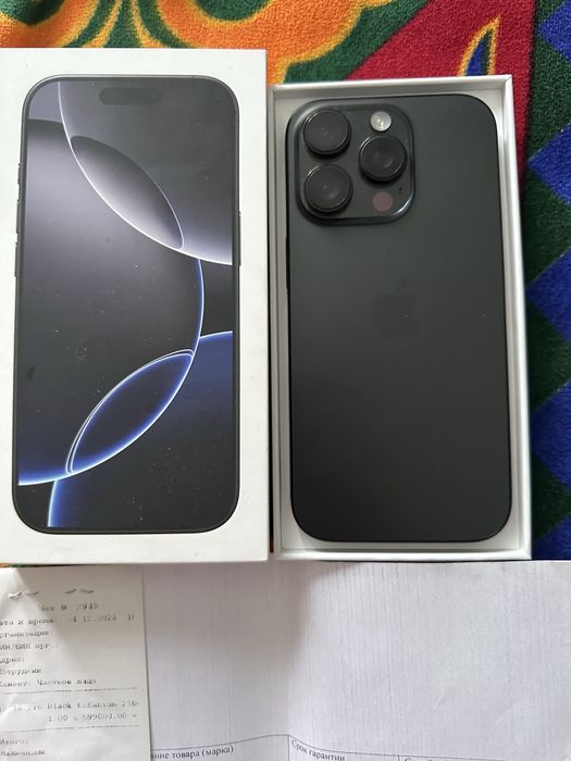 iPhone 16 pro EAC, 256GB! Как новый