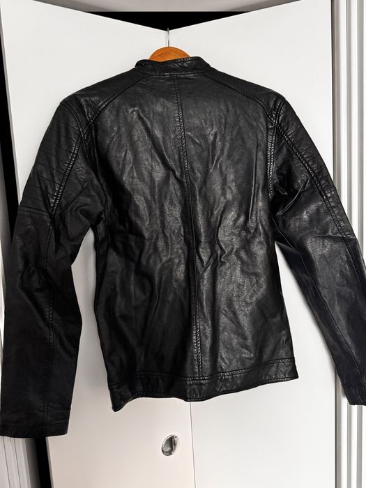 Geaca de piele primavara/toamna L