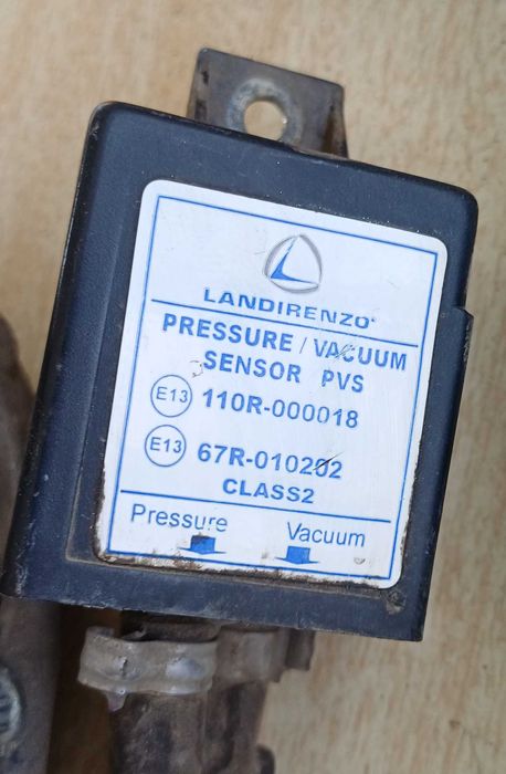 Комплект Изпарител, сензор за налягане и инжектори за газ LPG