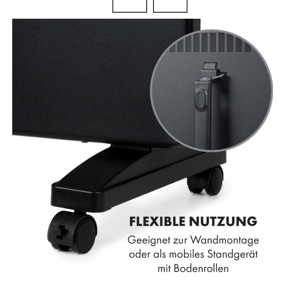 Convector de caldura Klarstein - Bansin Smart 2500 Convector