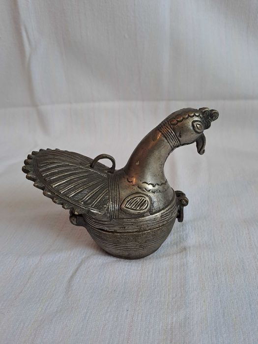 Dhokra tamaiar vas ars tamaie bronz argintat