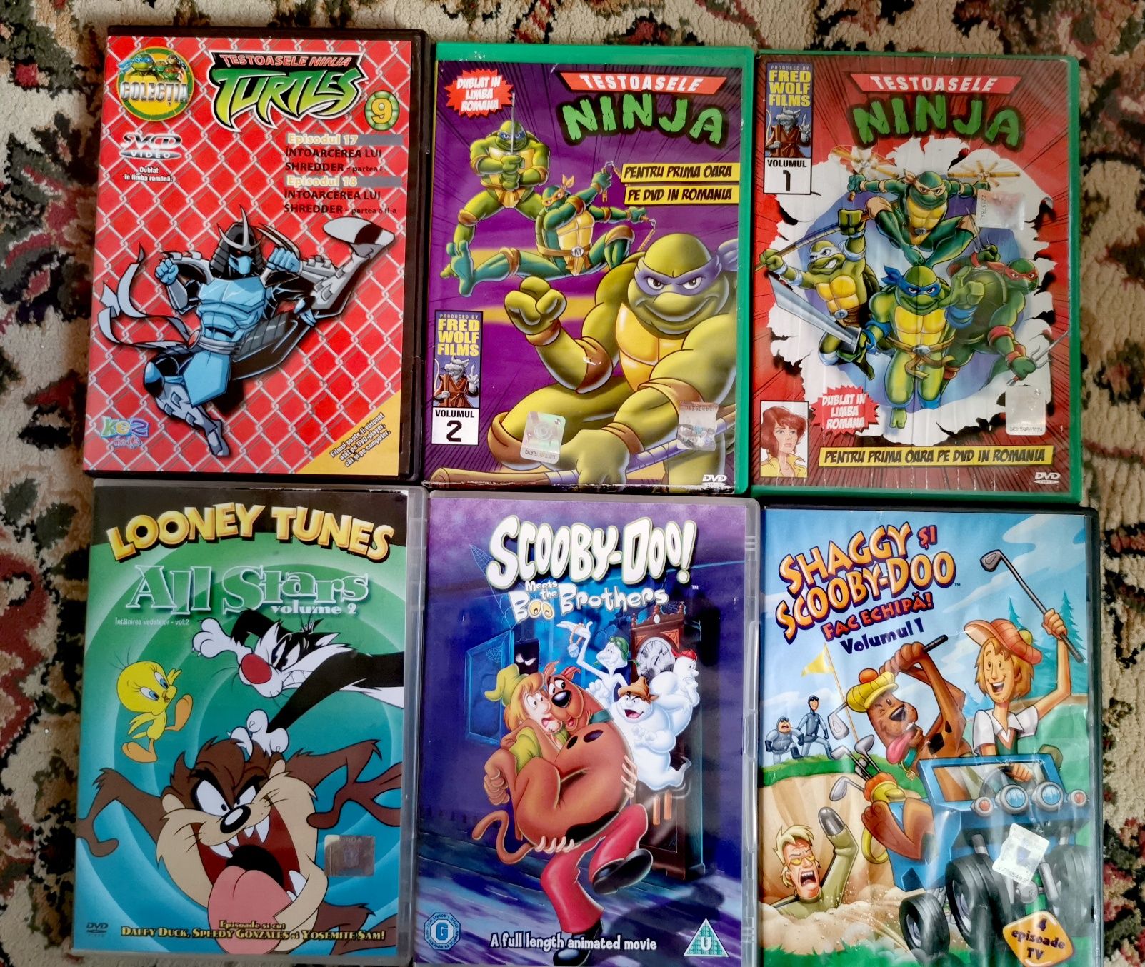 Desenele animate - Turtles Ninja - Looney Tunes - Scooby Doo