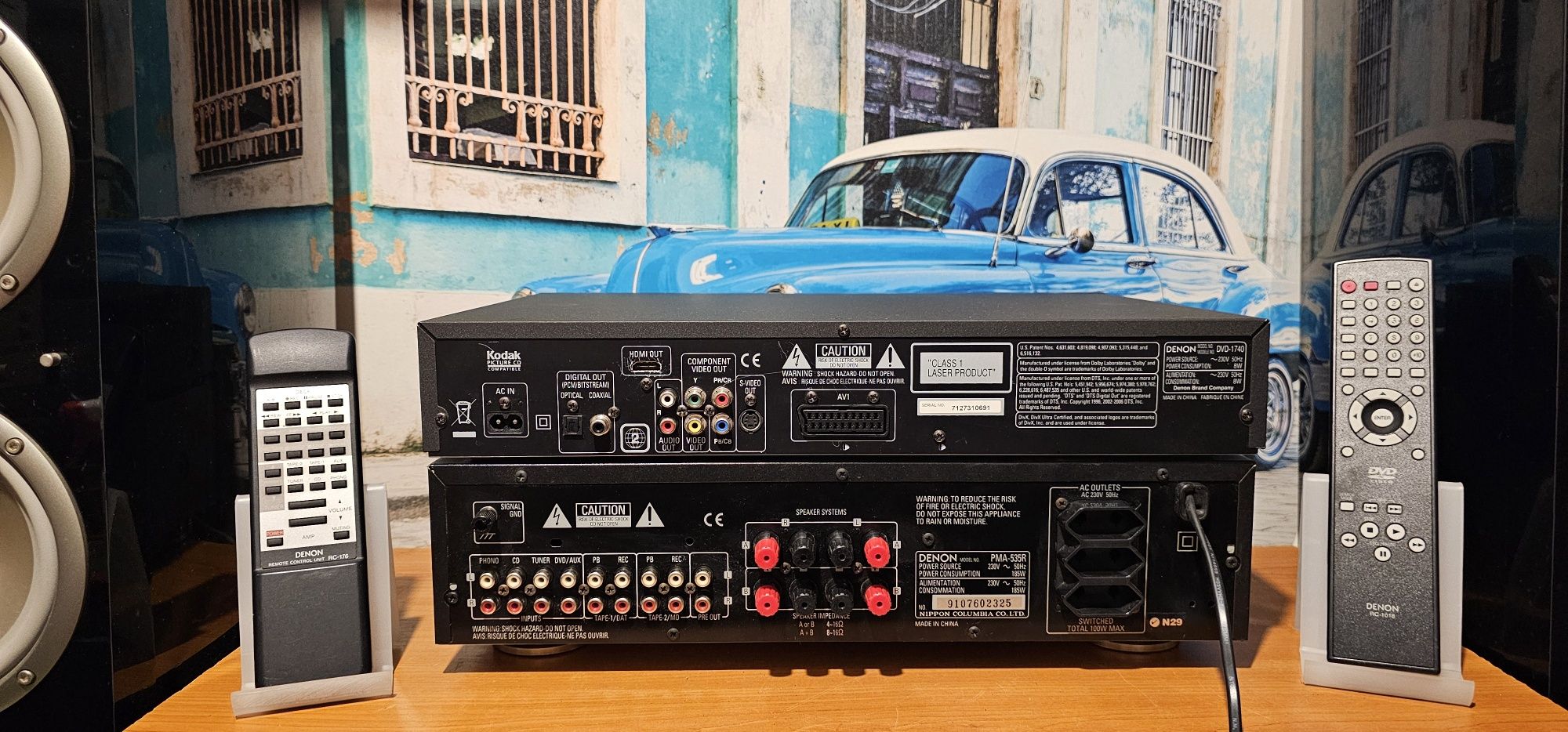 Amplificator statie Denon PMA 535 sau cd dvd player Denon DVD 1740