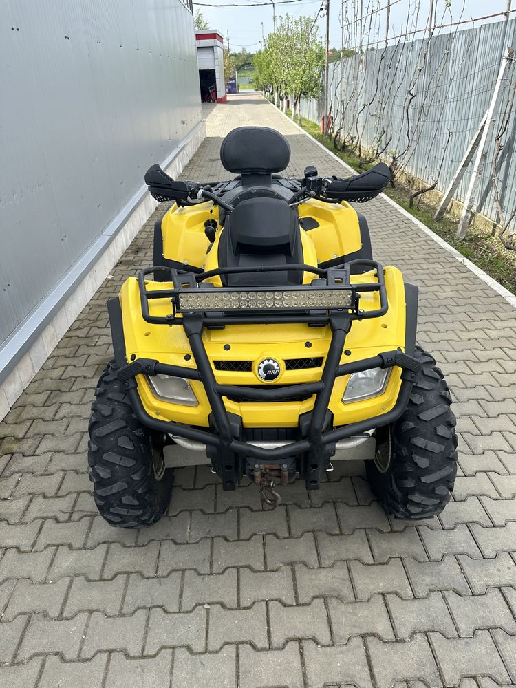 Can-am Outlander 800 MAX XT numere negre (nu renegade cf moto polaris