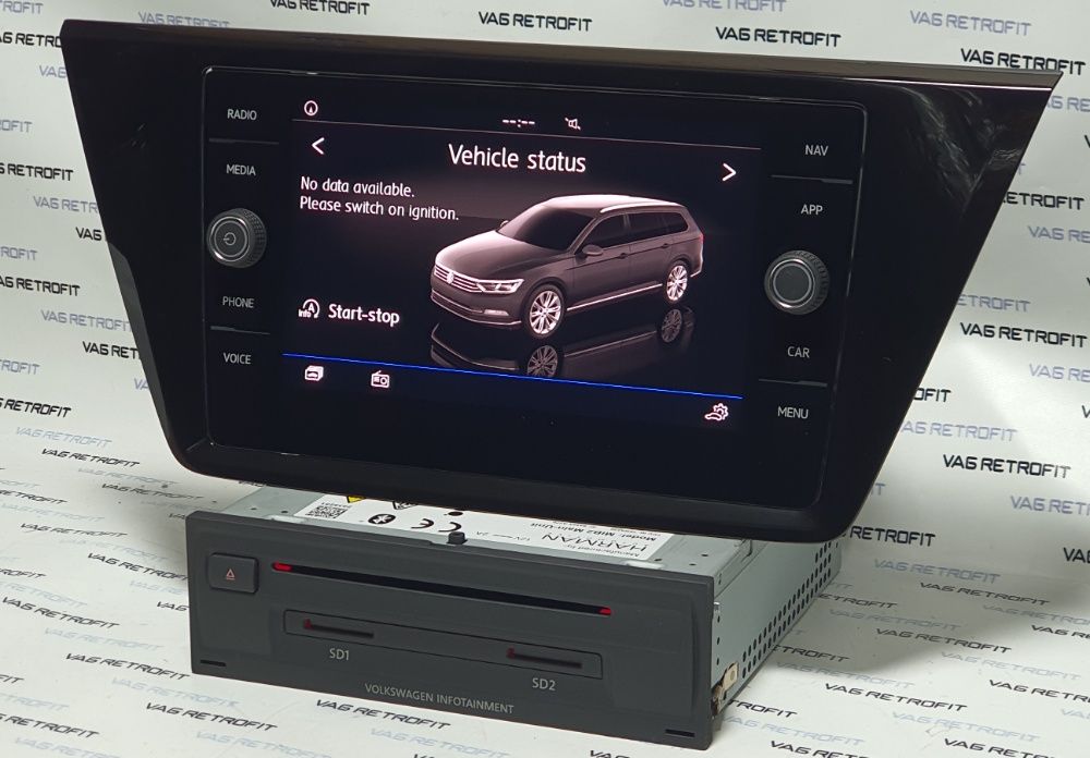Navigatie Originala VW Tiguan 2 AD1 Touran MIB2 MIB 2 Discover Media