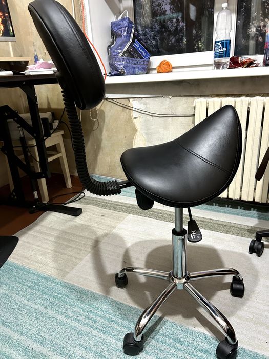 кресло-седло со спинкой