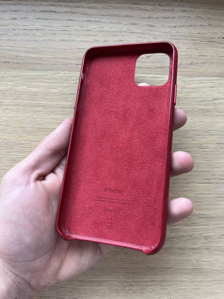 Чехлы / чехол iPhone 11 Pro Max original leather, silicon case
