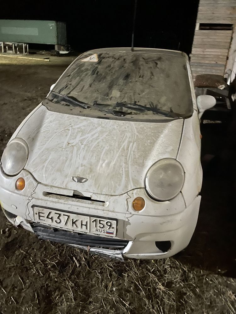 Daewoo matiz продаю без серьезных деталей