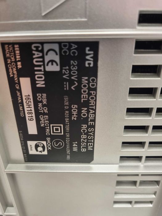 Cd portabil JVC RC-BZ5LB