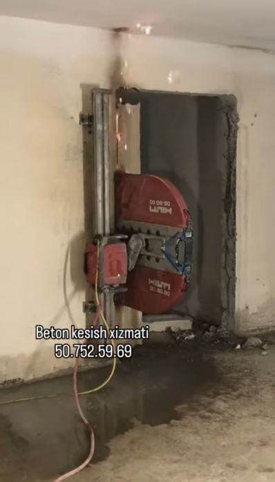 Beton kesish va buzish xizmati | Almazniy rezka | Toshkent