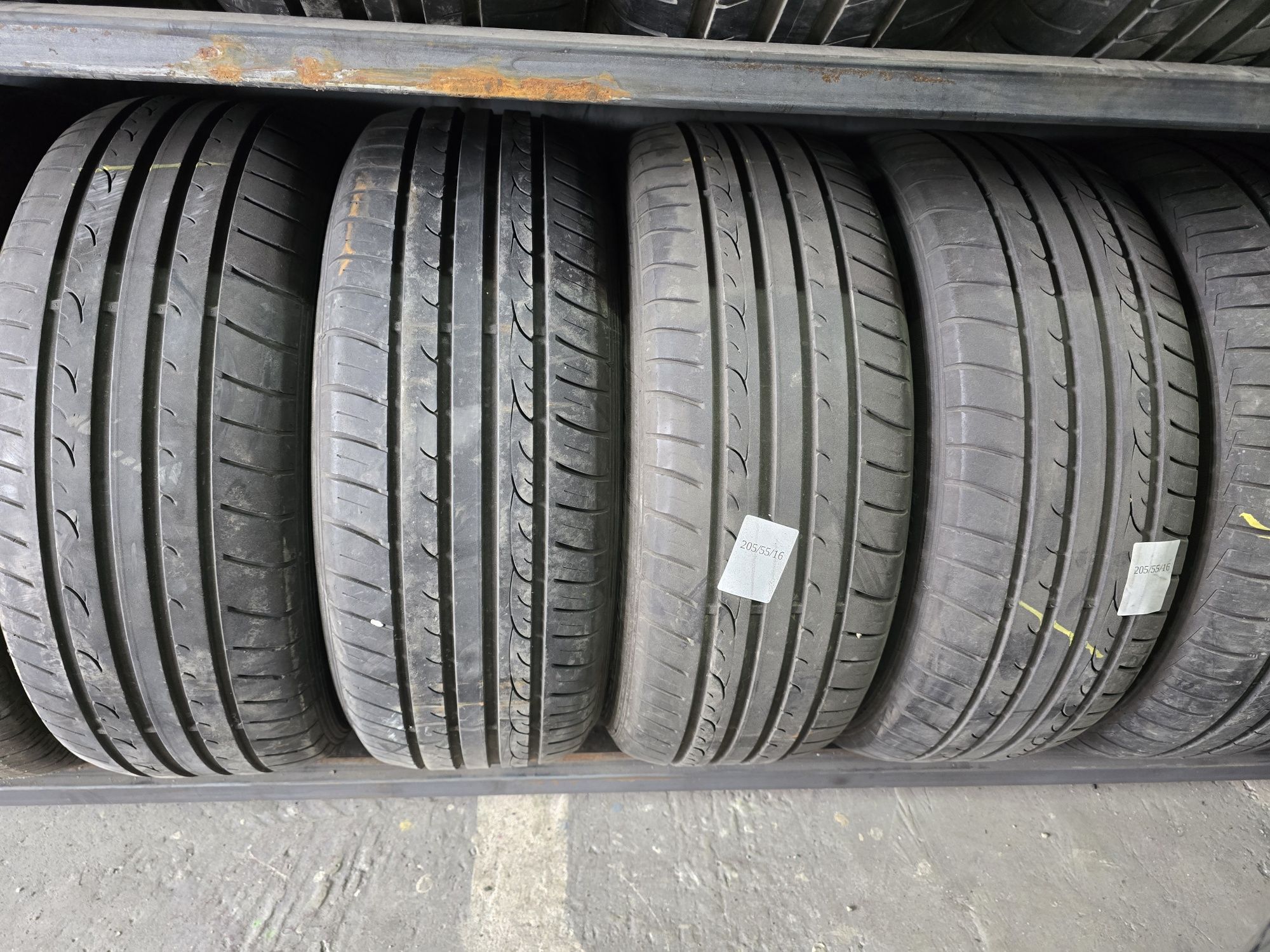 4x Anvelope 205/55/16 VARA DUNLOP Stare impecabila