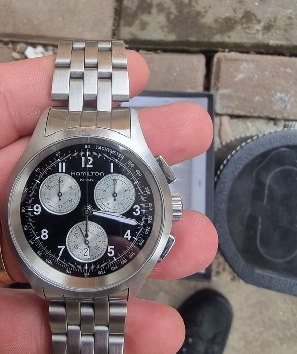 Ceas Hamilton khaki crono quartz
