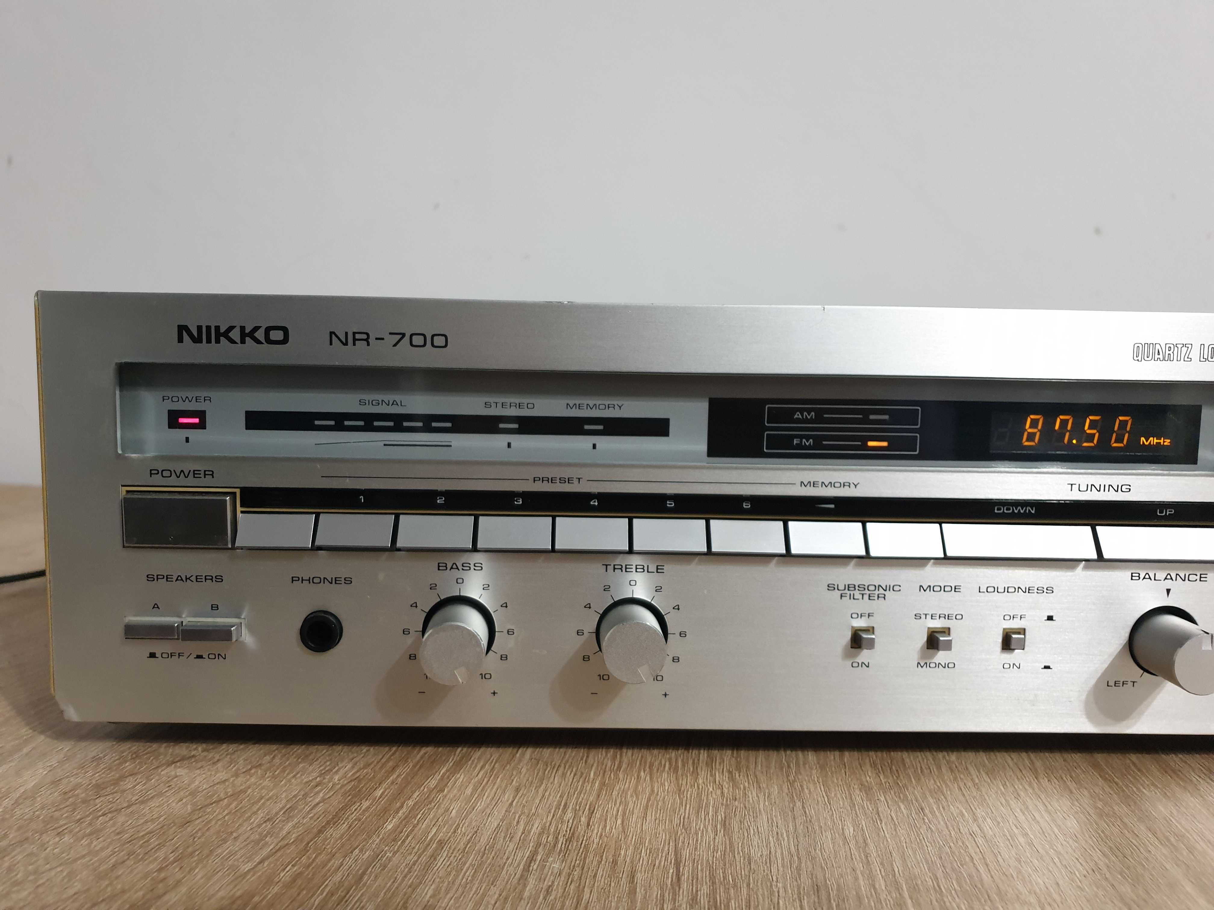 amplificator / receiver Nikko NR-700 (1981)