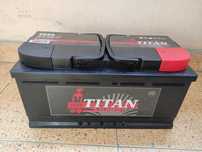 Чисто нов акумулатор Titan 95ah със стартов 750A десен Плюс