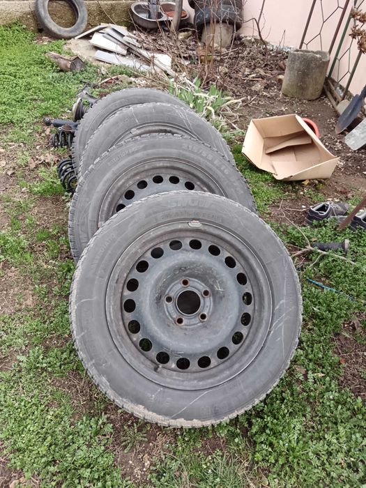 Jante 5x110 R16 cu anvelope iarnă