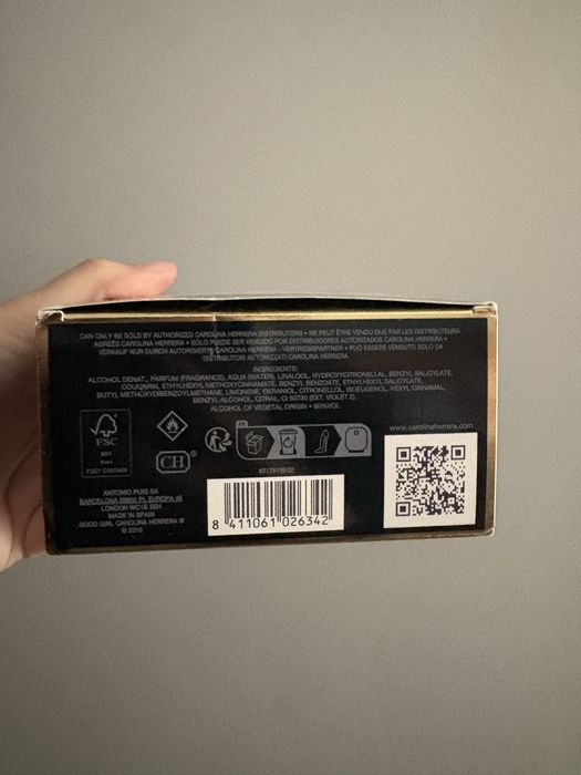 Парфюм good girl Carolina Herera