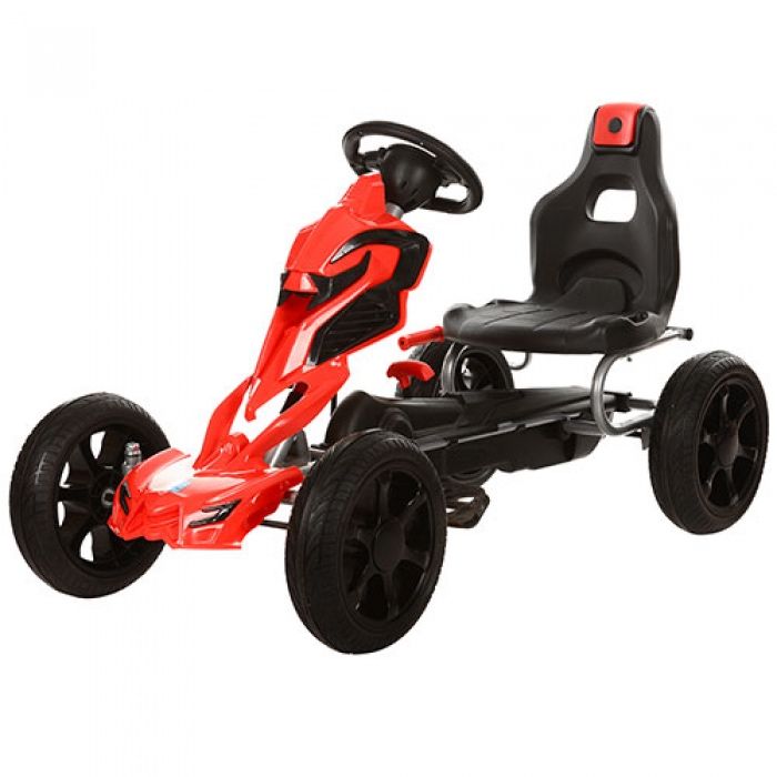 Kart cu pedale Go Kart Red