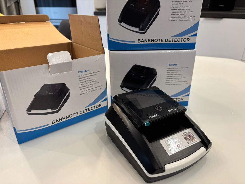 Детектор за пари( банкноты евро и лев)