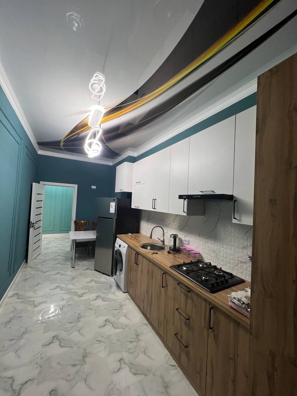 Сдаётся новая 1 ком квартира на 8 этаже,ор:Крытый, Савдо мажмуа