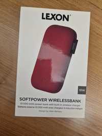 Powerbank Lexon Softpower wirelessbank de 10.000mAh cu incarcare duala