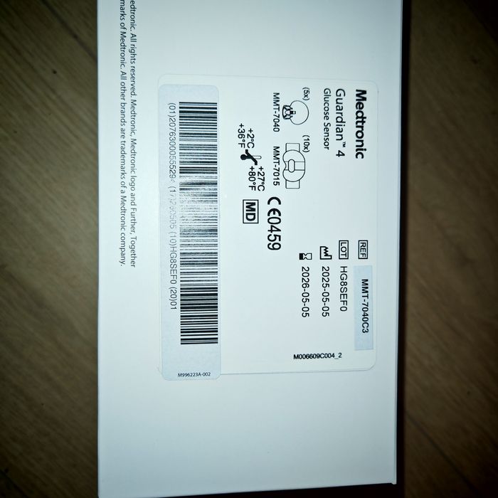 Reducere fulger! Senzori Medtronic Guardian G4