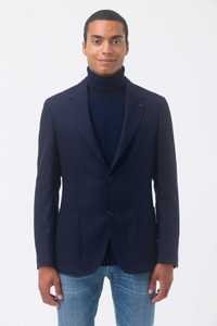 Sacou slim blazer 48 M premium Mario Conti lana moale