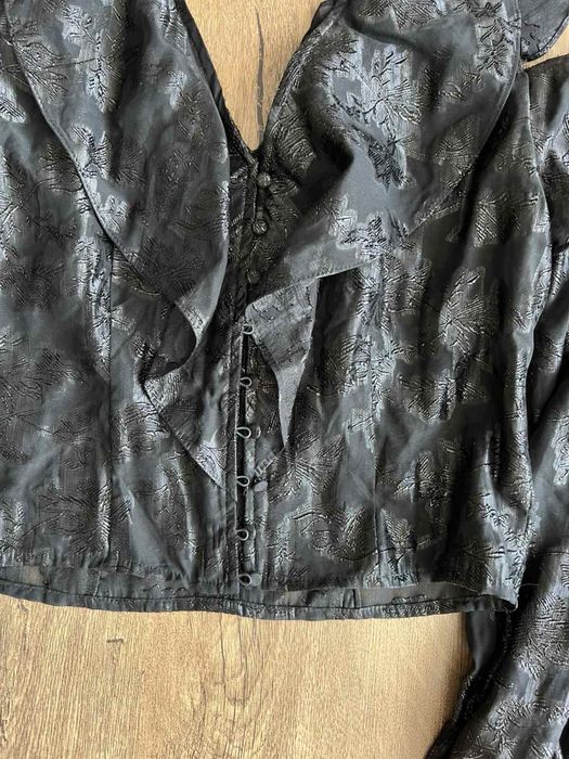 Дамска черна блуза