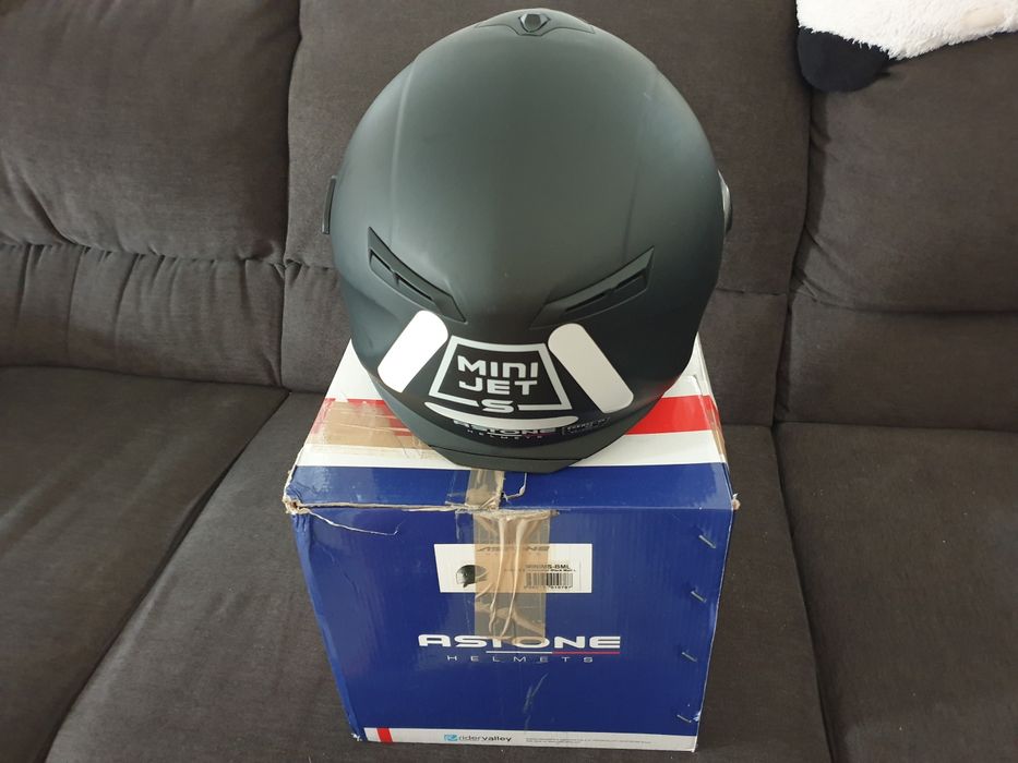 Casca moto/scooter Astone Minijet Sport Black(mat) size L