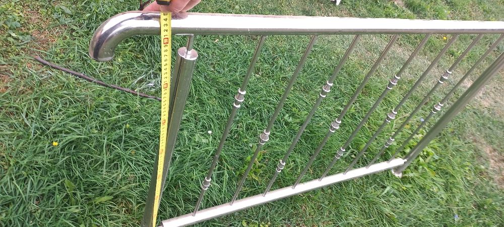 Balustradă inox 2 bucăți