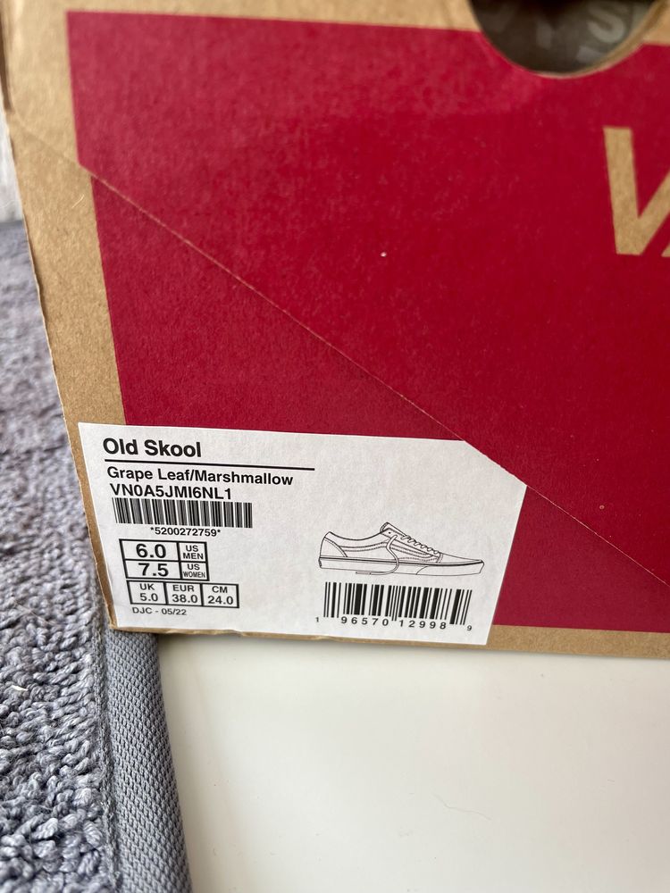 Adidași NOI Vans Old Skool în verde camuflaj Marime 38