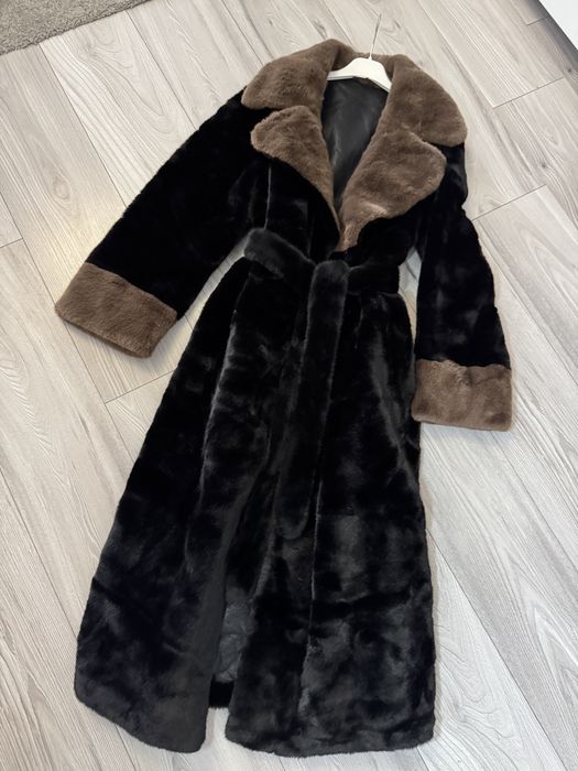 Haina de blana stil palton nurca europeana