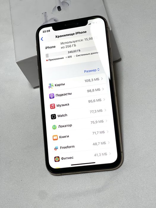 iphone Xs 256 в хорошем состоянии