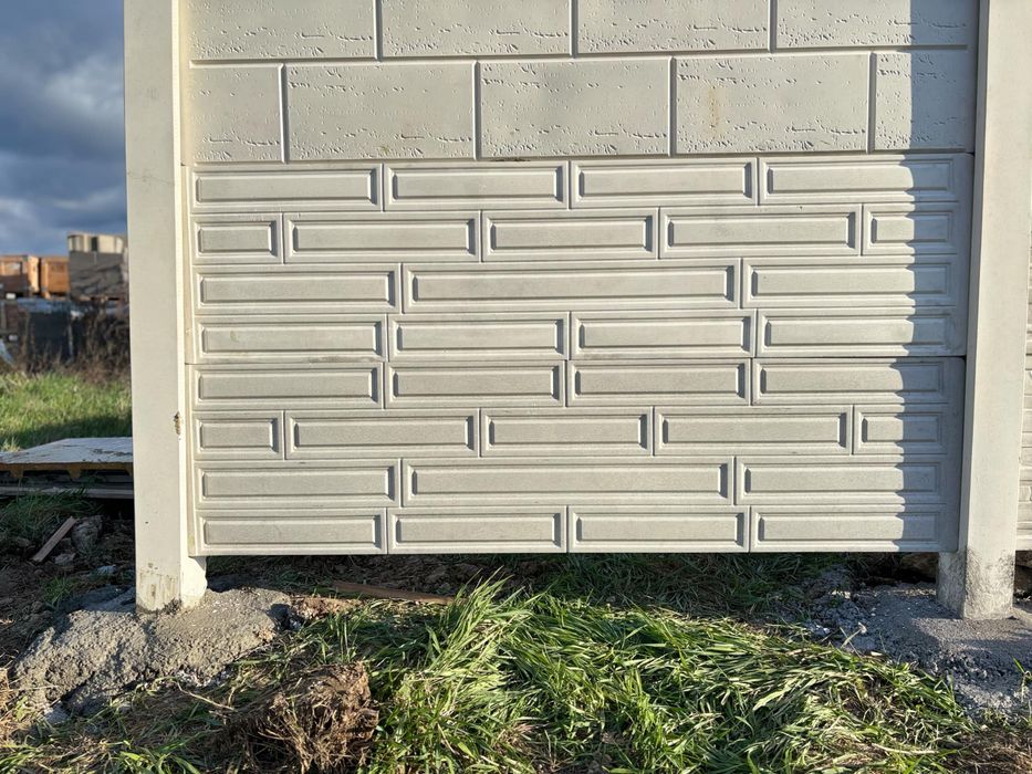 Placi gard din beton