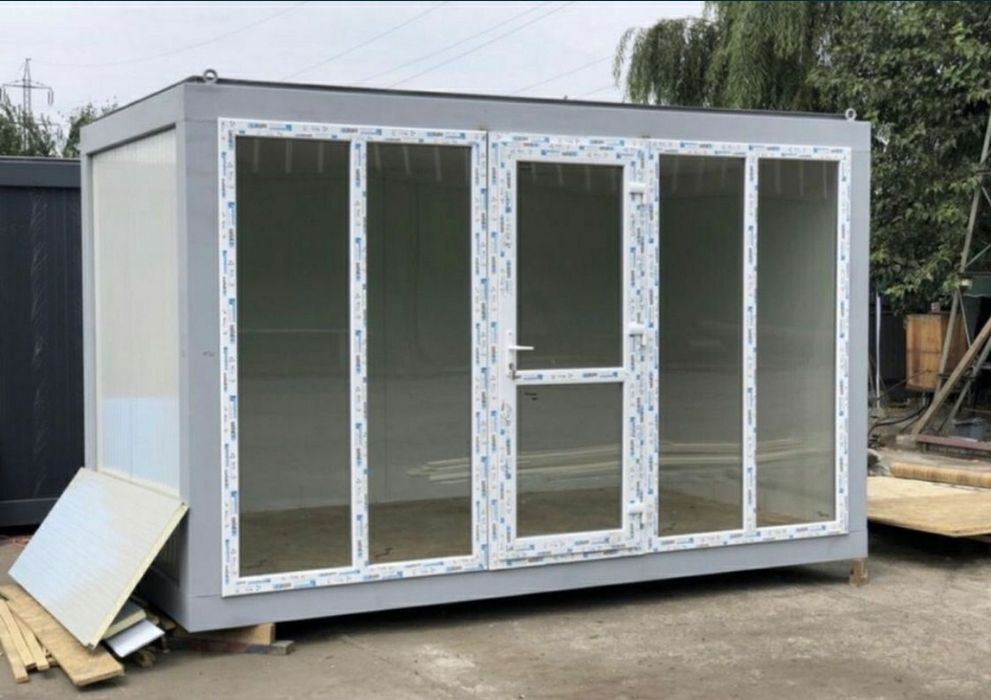 Container vitrina containere tip birou magazin căsuțe de vacanta