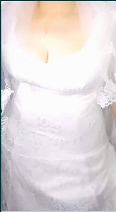 Rochie mireasa dantelă