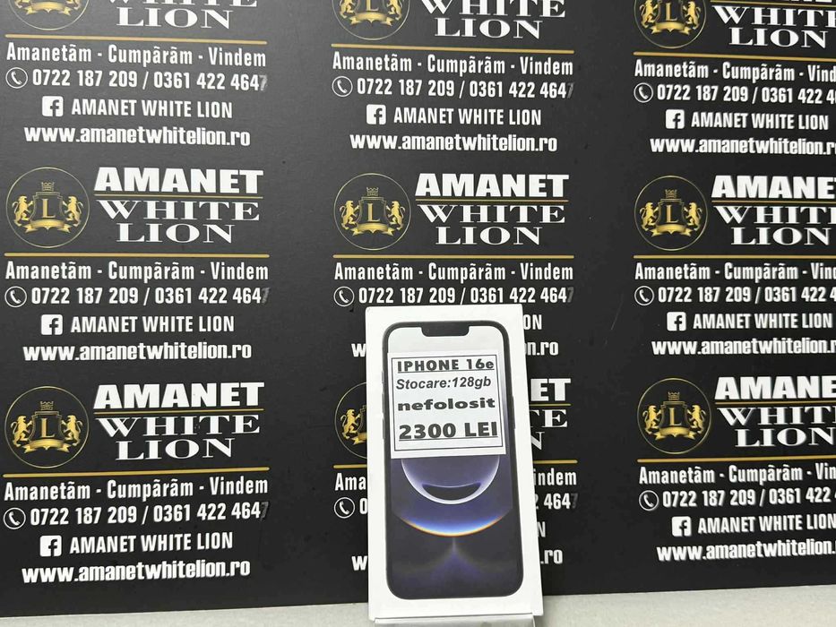 Iphone 16e Nou 128 gb