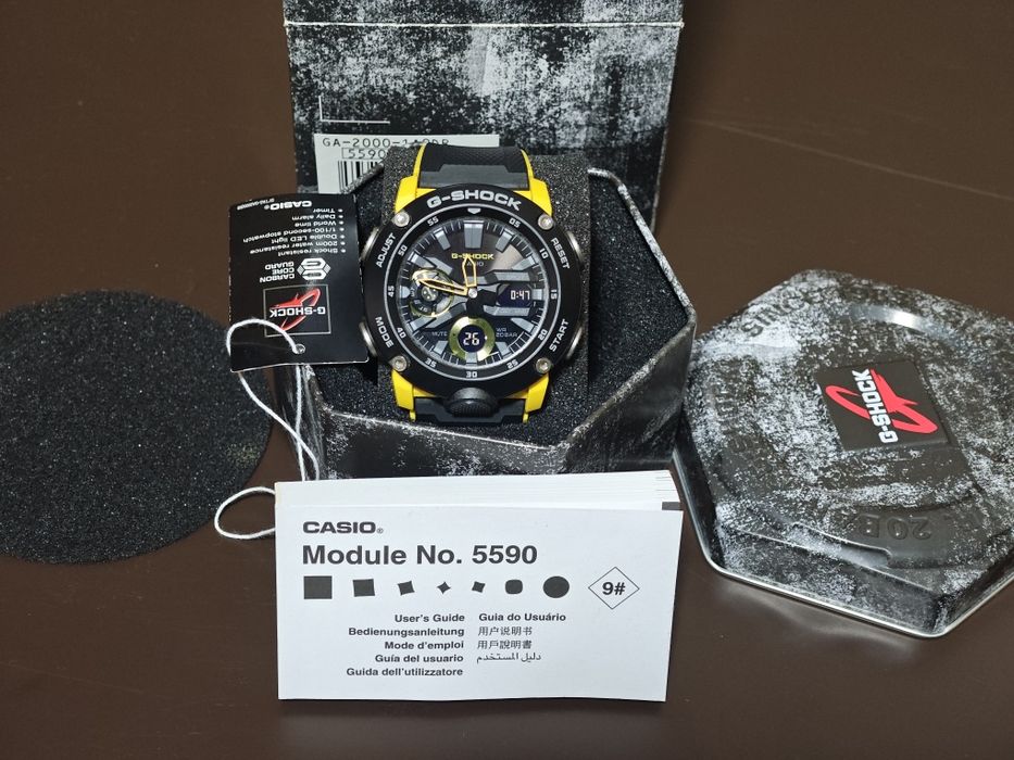 Часы Casio G-Shock GA-2000 1A9DR