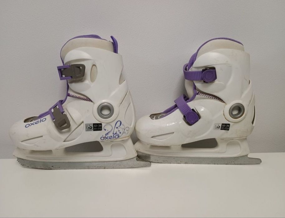 Patine gheata fetițe OXELO mărime 32-34