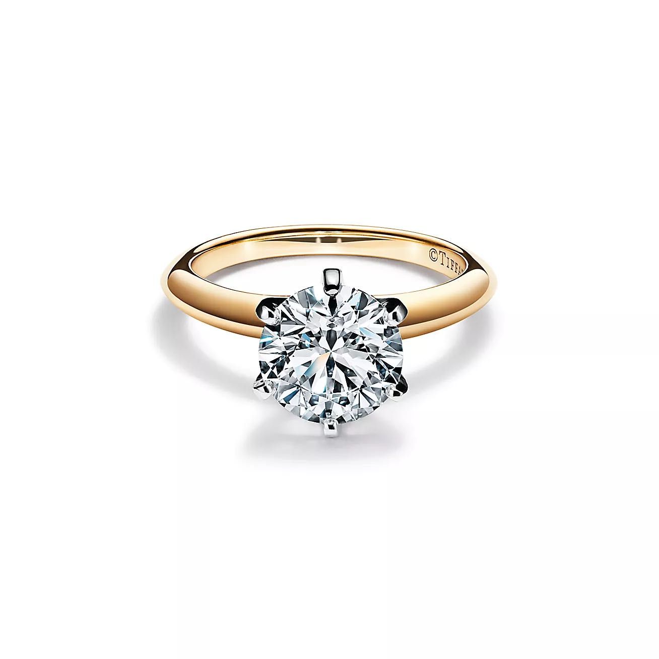 NEW Кольцо с бриллиантом Tiffany & Co 0,28 ct.