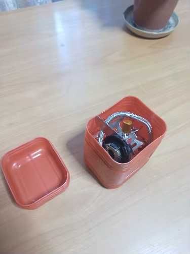 mini arzator  pe butelie gaz