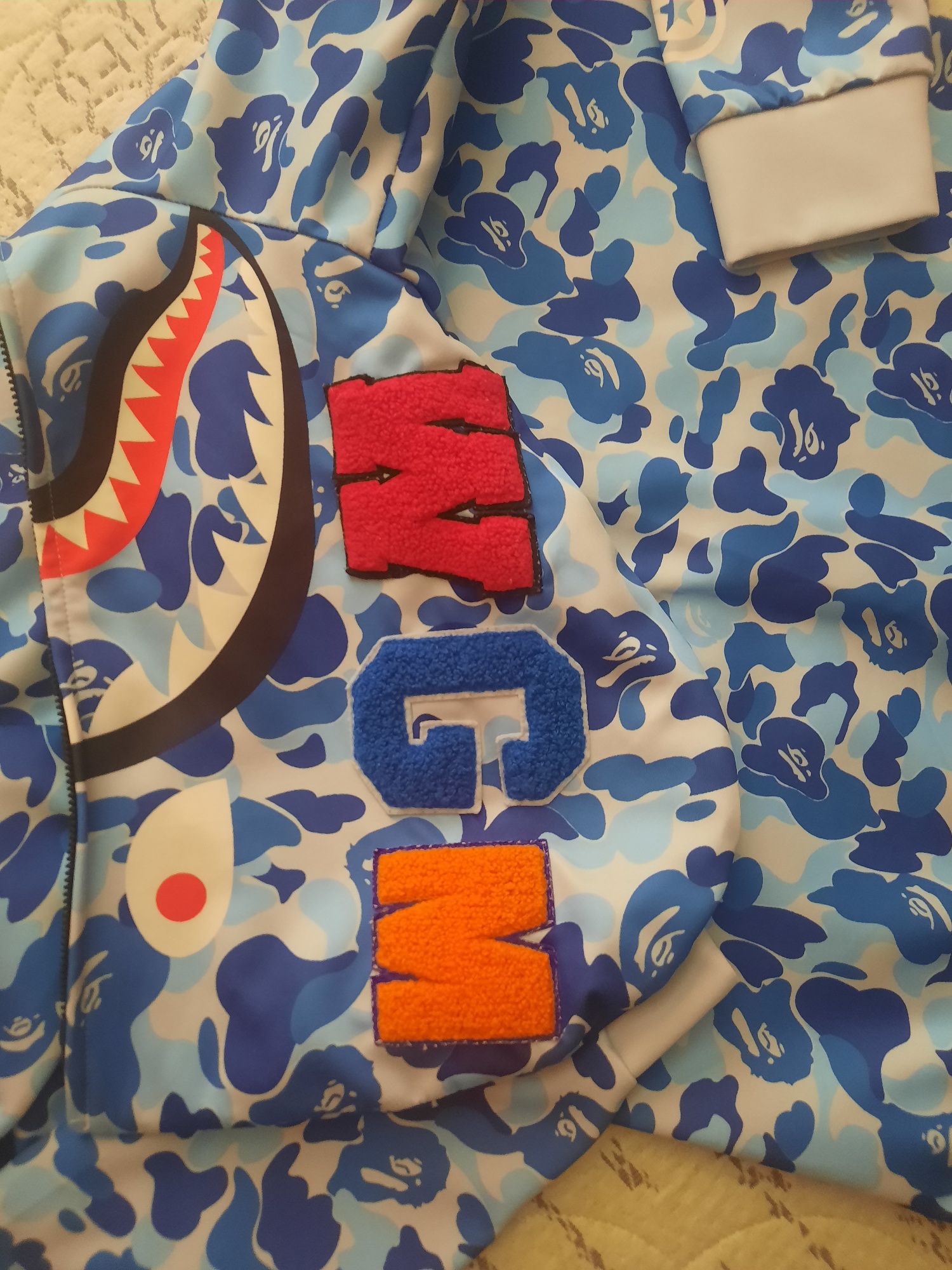 Bape Zipper Hoodie size M