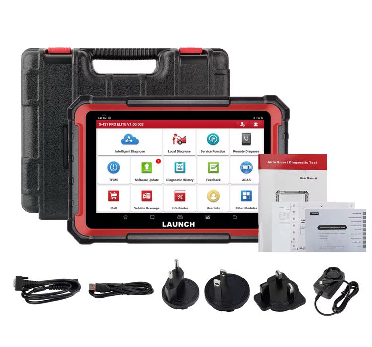 Tester/Diagnoza Launch x431 PRO ELITE cu CANFD&DOIP 2025 Turisme 12V