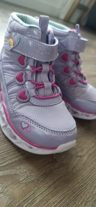 Светещи ботушки Skechers 26, Timberland 26