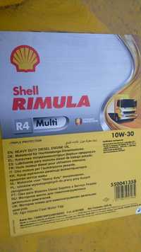 Масло shell rimula 10w40, 15w40 для дизелей